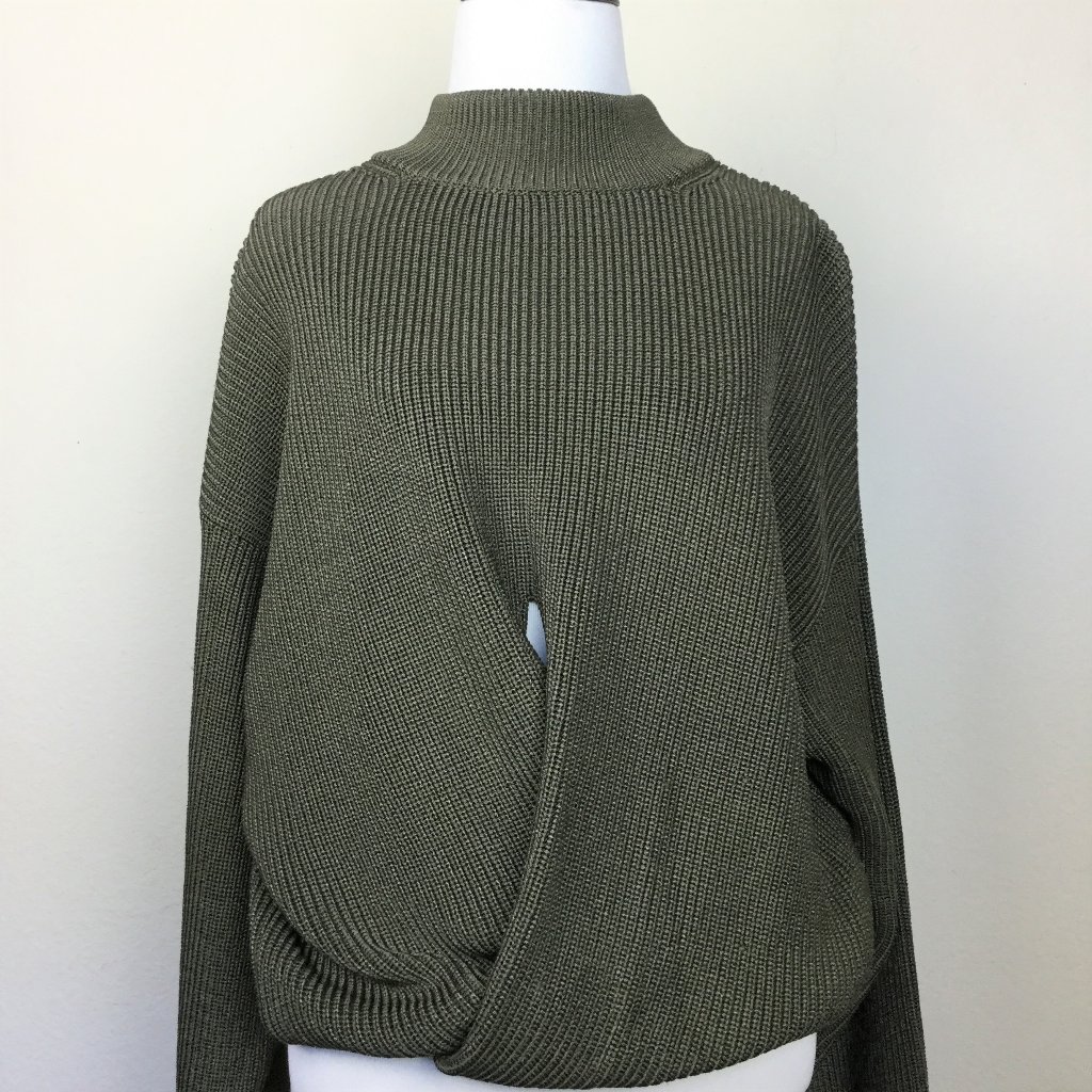Nwt Atlein Olive Sweater 38 — image 2 of 8
